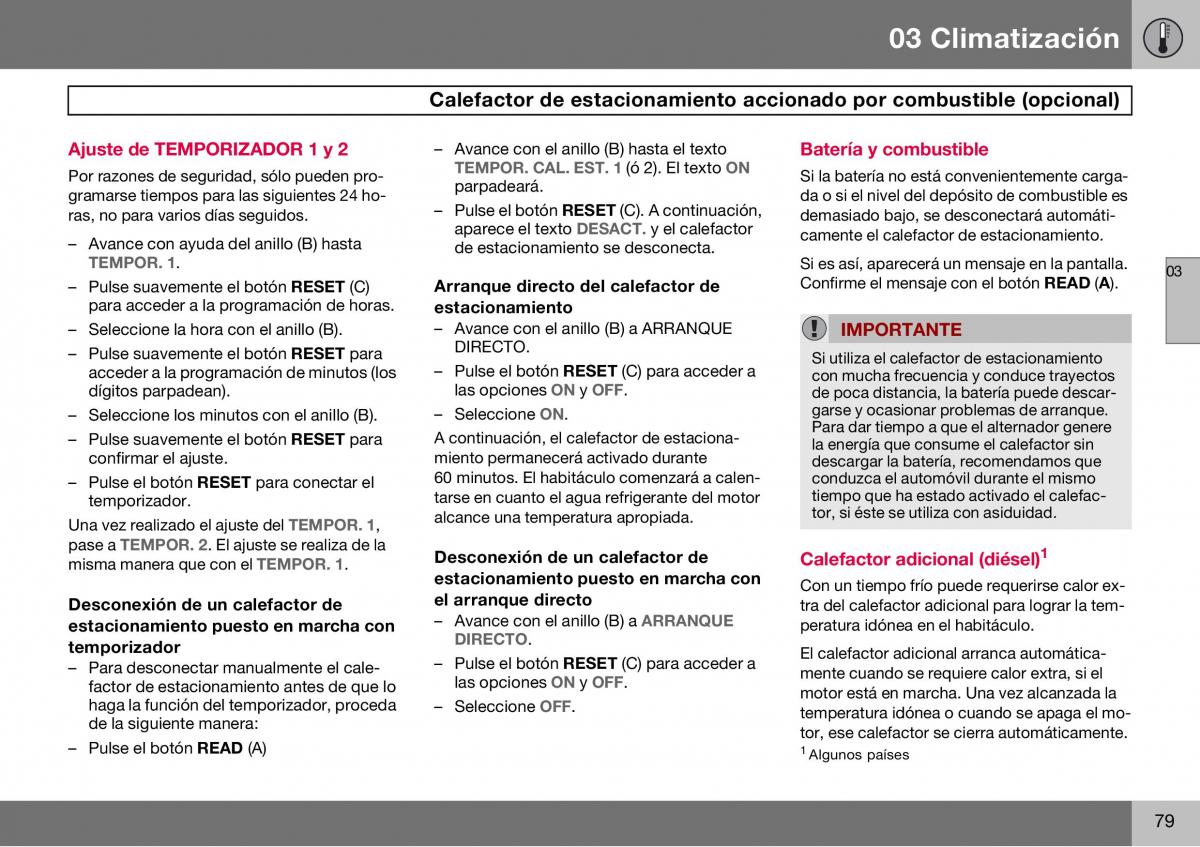 Volvo S60 I 1 manual del propietario / page 80