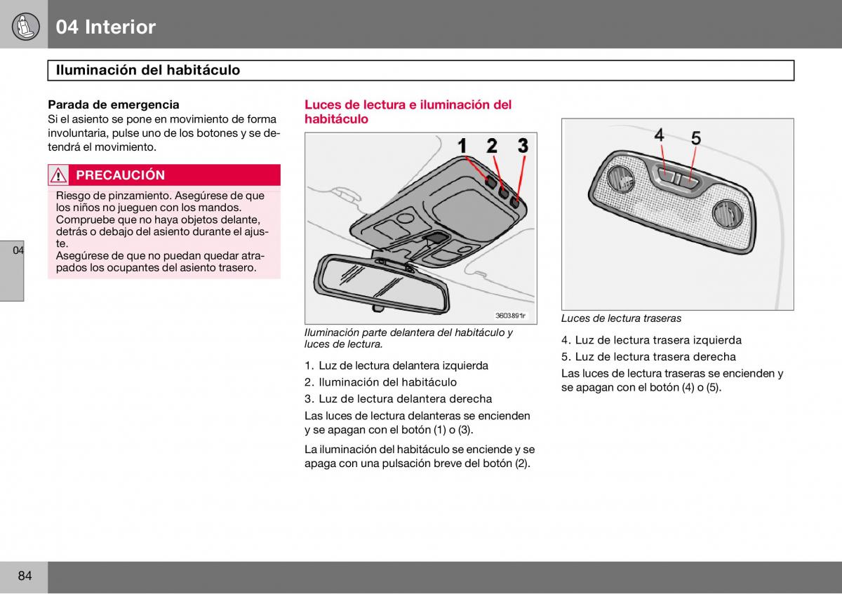 Volvo S60 I 1 manual del propietario / page 85