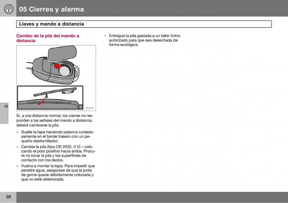 Volvo S60 I 1 manual del propietario / page 99