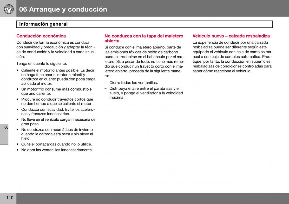 Volvo S60 I 1 manual del propietario / page 111