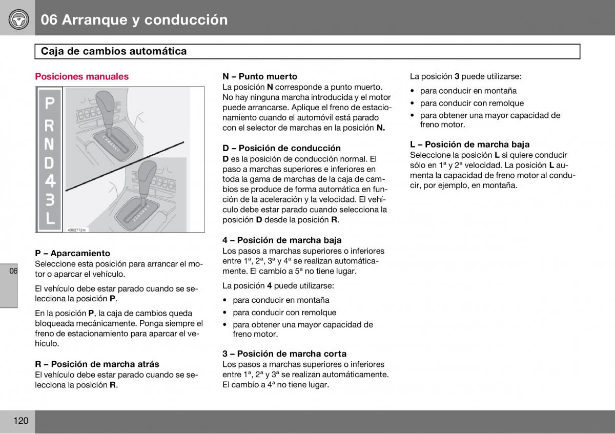 Volvo S60 I 1 manual del propietario / page 121