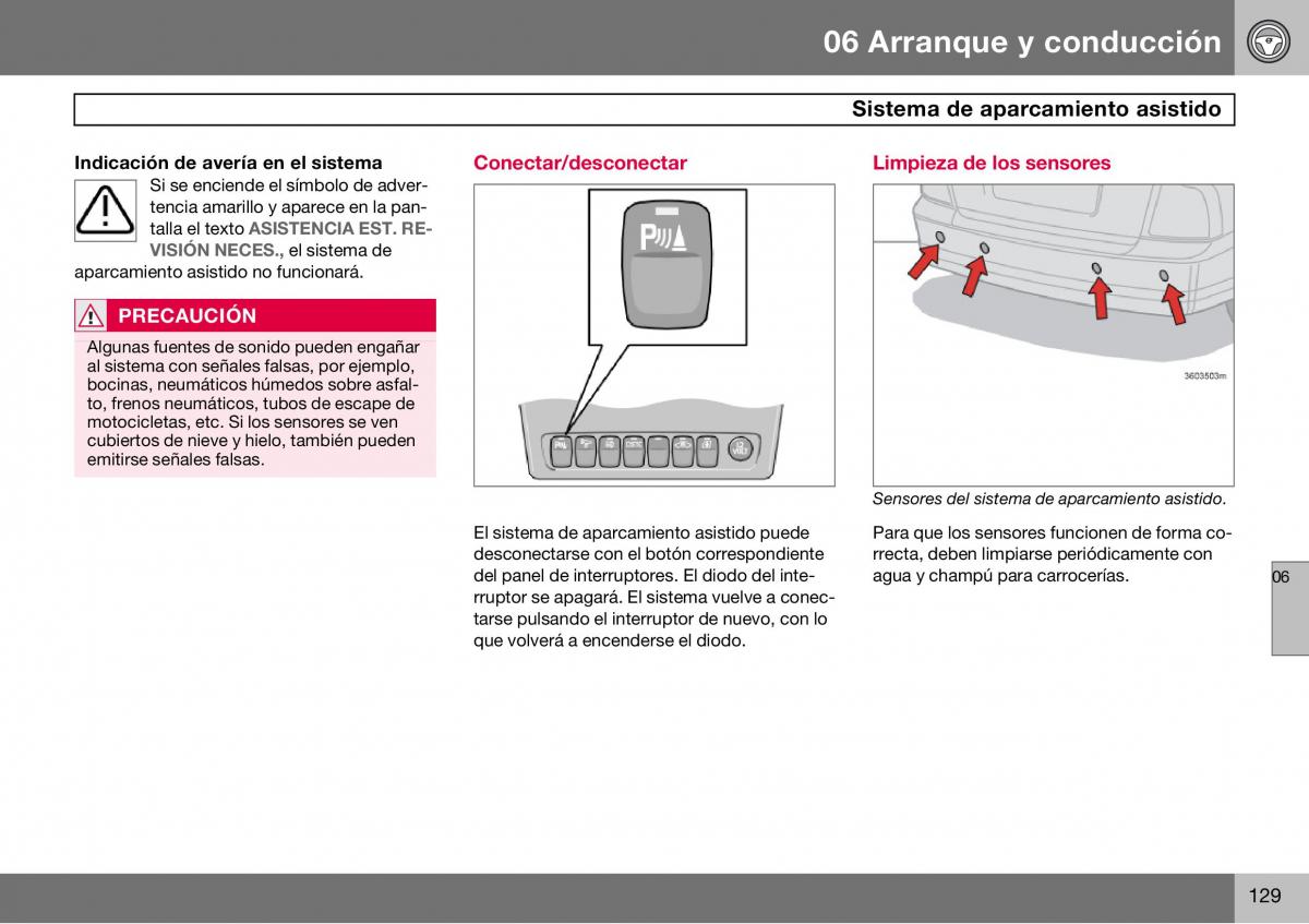 Volvo S60 I 1 manual del propietario / page 130