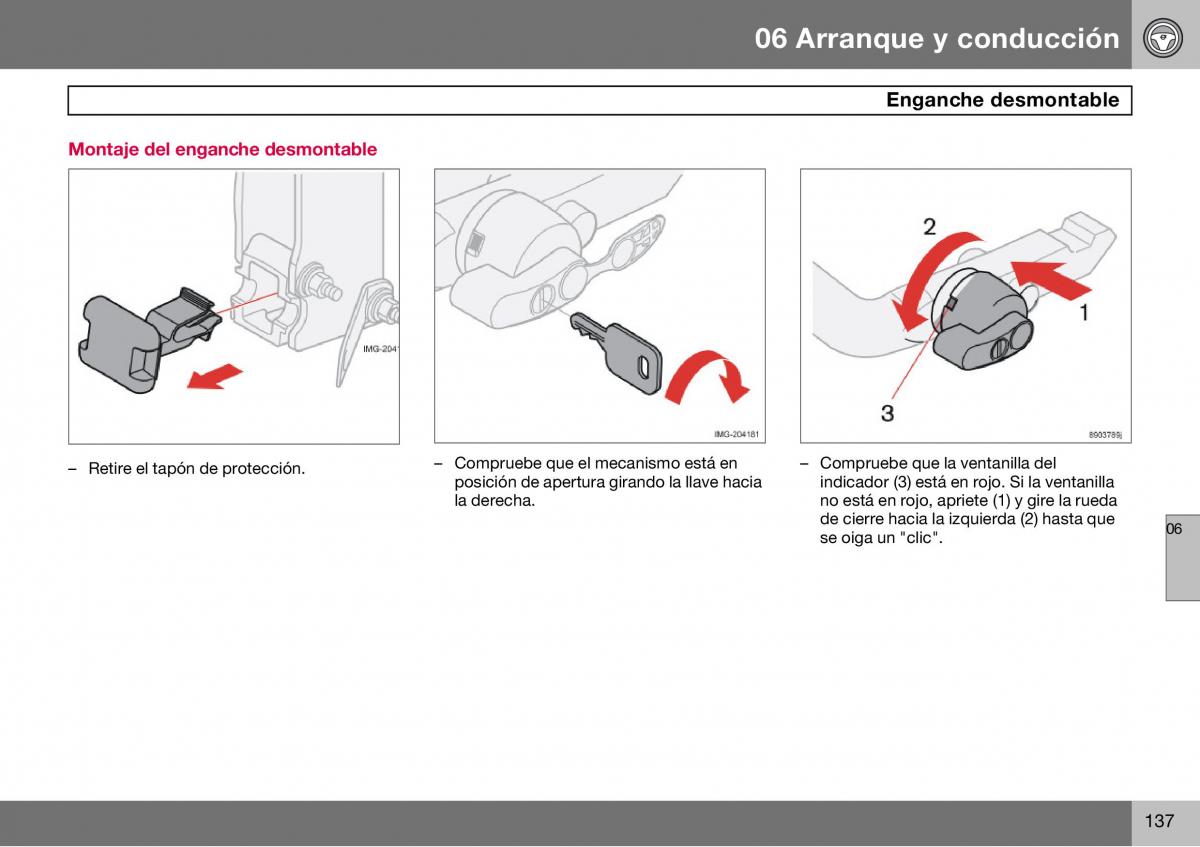 Volvo S60 I 1 manual del propietario / page 138