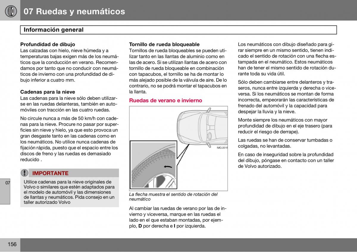 Volvo S60 I 1 manual del propietario / page 157