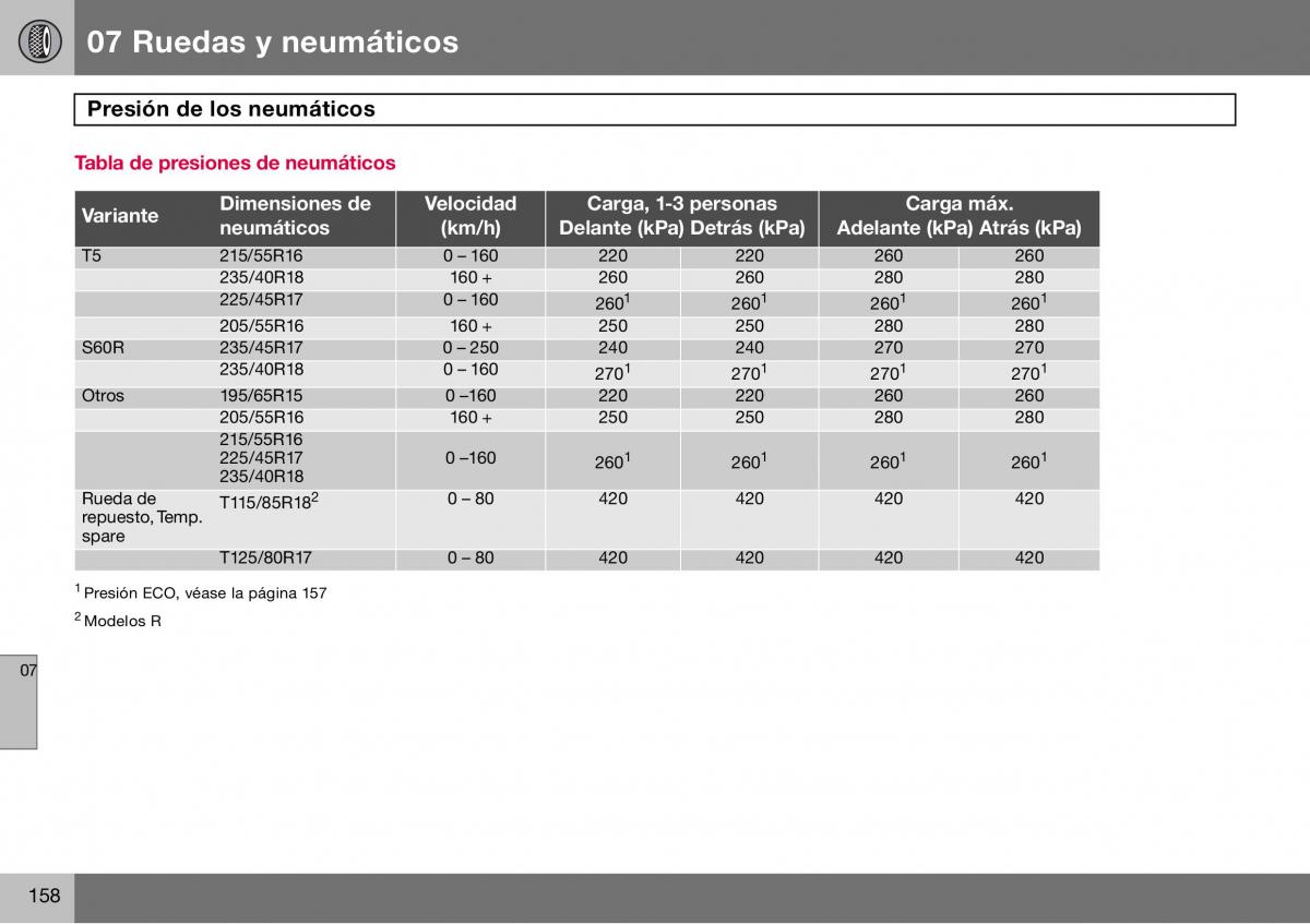 Volvo S60 I 1 manual del propietario / page 159