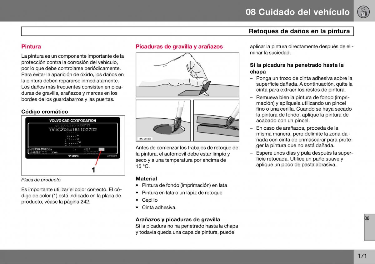 Volvo S60 I 1 manual del propietario / page 172