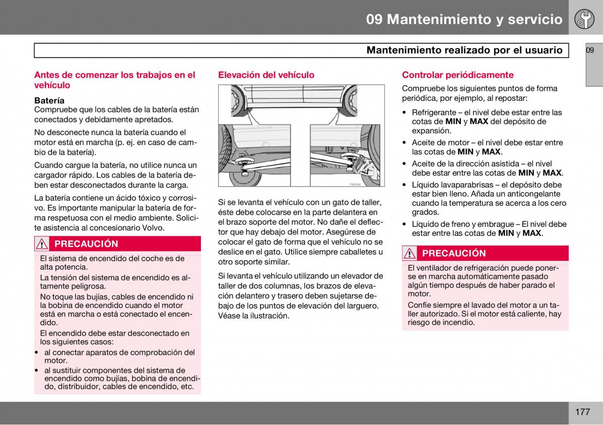 Volvo S60 I 1 manual del propietario / page 178