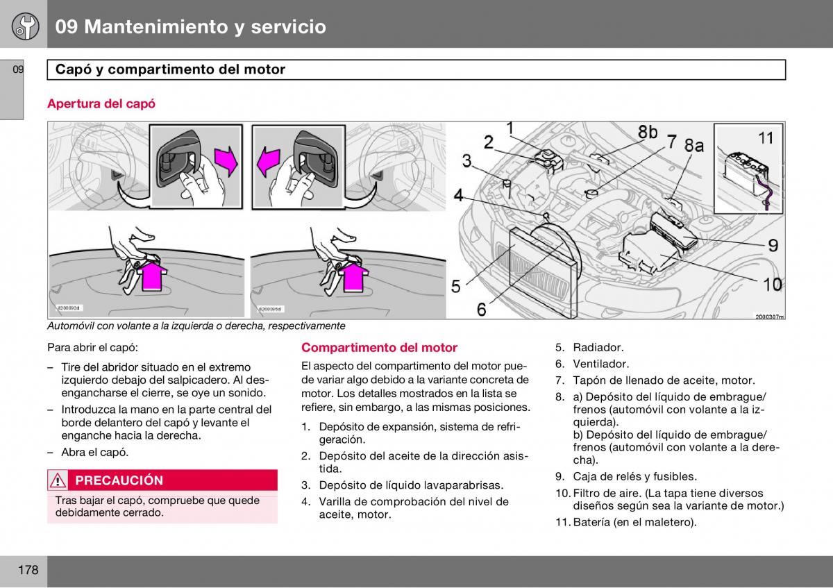 Volvo S60 I 1 manual del propietario / page 179