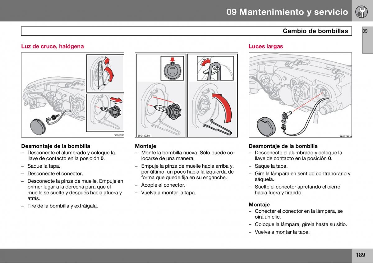 Volvo S60 I 1 manual del propietario / page 190