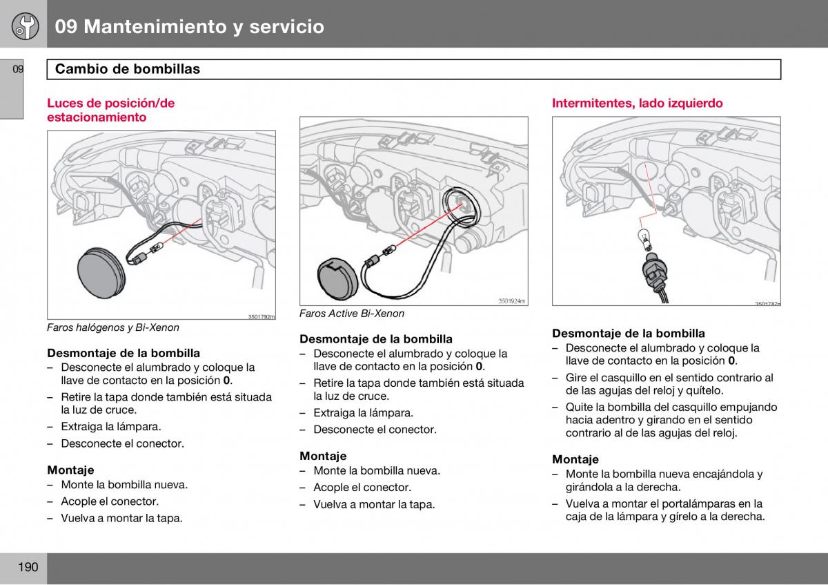 Volvo S60 I 1 manual del propietario / page 191