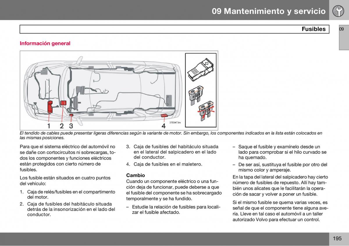 Volvo S60 I 1 manual del propietario / page 196