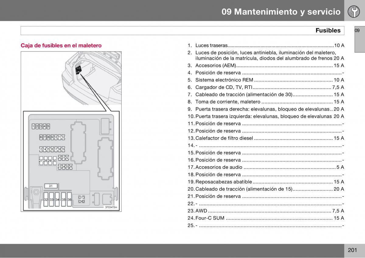 Volvo S60 I 1 manual del propietario / page 202