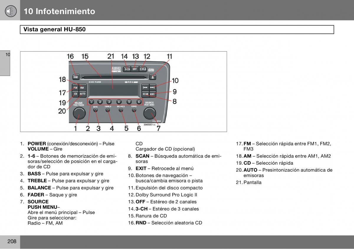 Volvo S60 I 1 manual del propietario / page 209