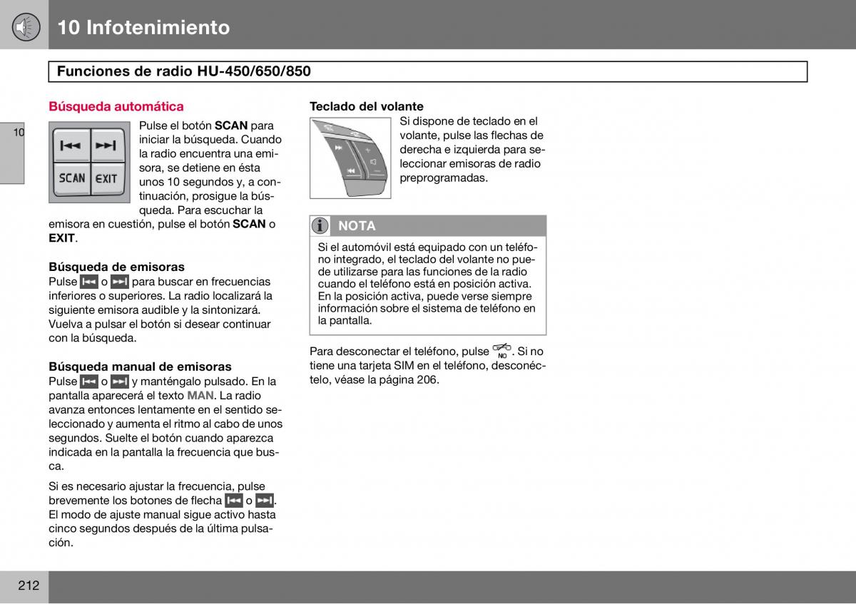 Volvo S60 I 1 manual del propietario / page 213