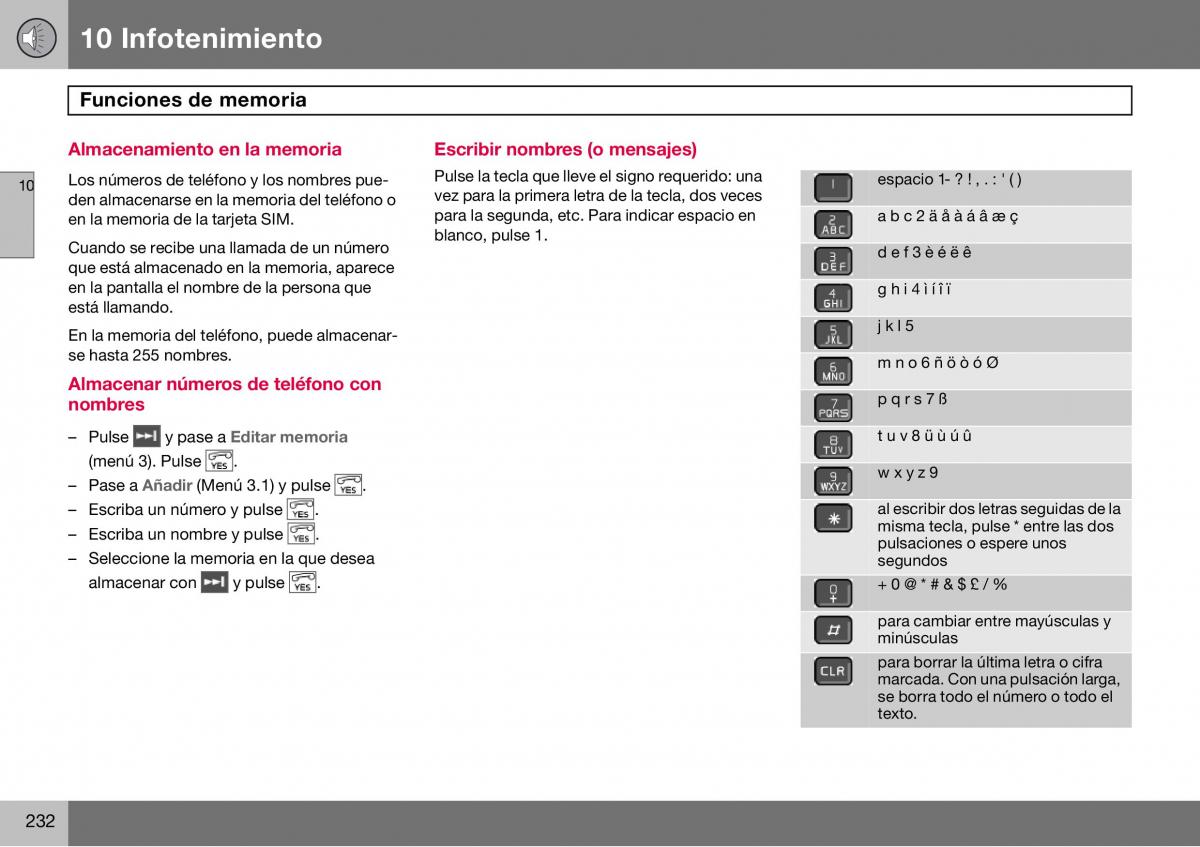 Volvo S60 I 1 manual del propietario / page 233