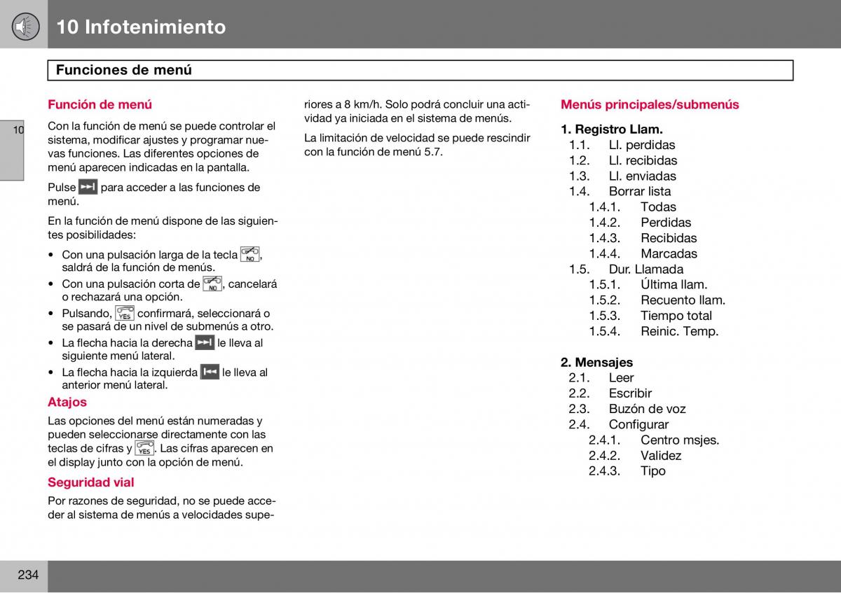 Volvo S60 I 1 manual del propietario / page 235