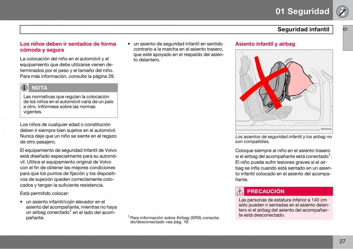 Volvo S60 I 1 manual del propietario / page 28