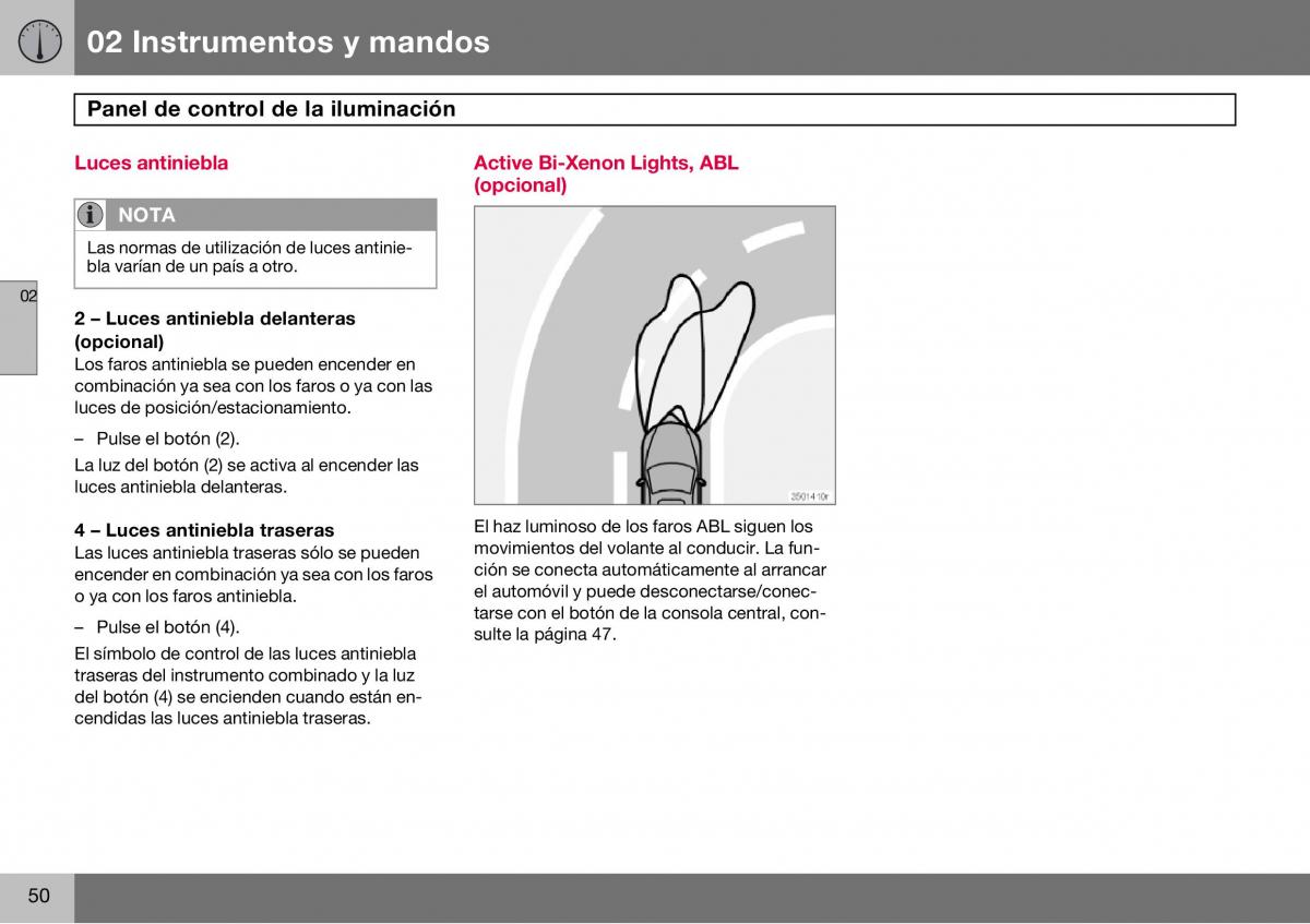 Volvo S60 I 1 manual del propietario / page 51