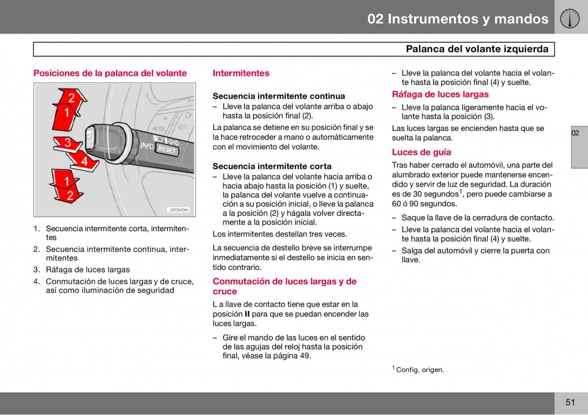 Volvo S60 I 1 manual del propietario / page 52