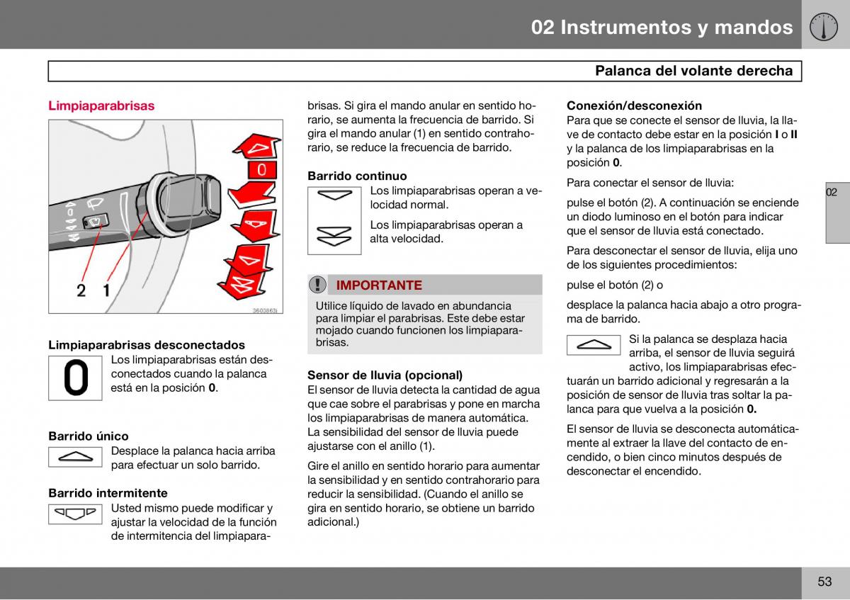 Volvo S60 I 1 manual del propietario / page 54