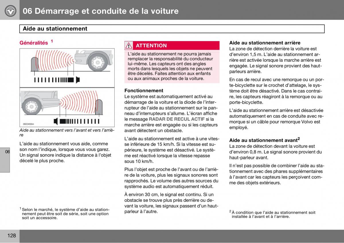 Volvo S60 I 1 manuel du proprietaire / page 129