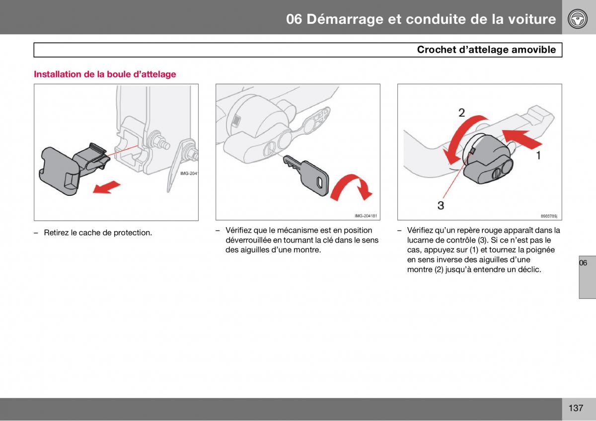 Volvo S60 I 1 manuel du proprietaire / page 138