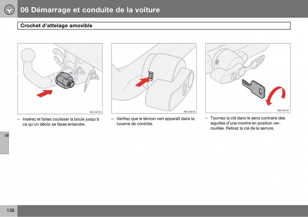 Volvo S60 I 1 manuel du proprietaire / page 139