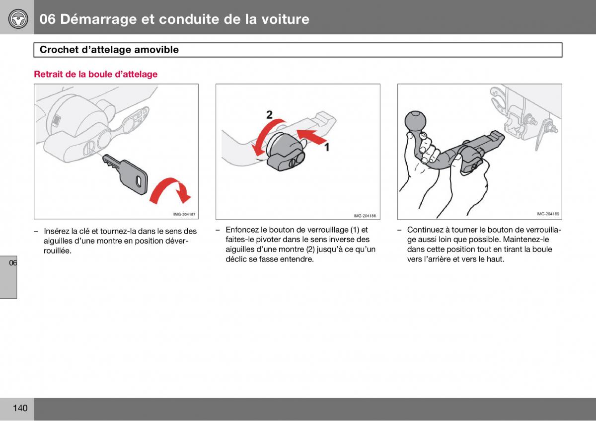 Volvo S60 I 1 manuel du proprietaire / page 141