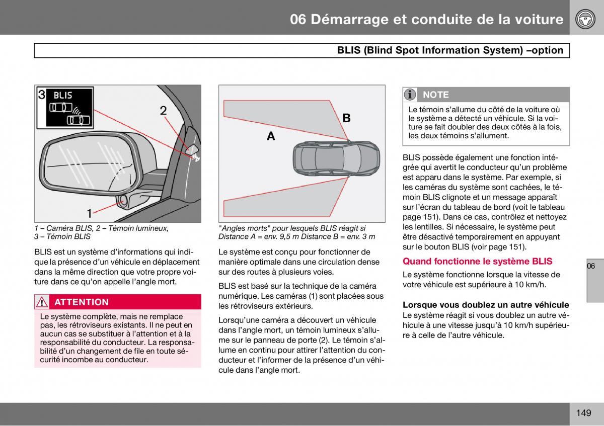 Volvo S60 I 1 manuel du proprietaire / page 150