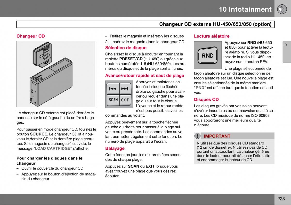 Volvo S60 I 1 manuel du proprietaire / page 224