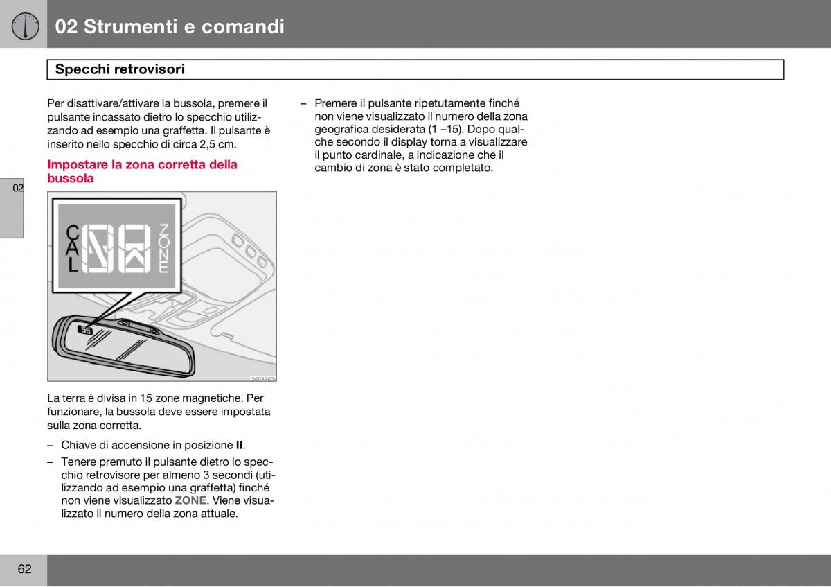 Volvo S60 I 1 manuale del proprietario / page 63