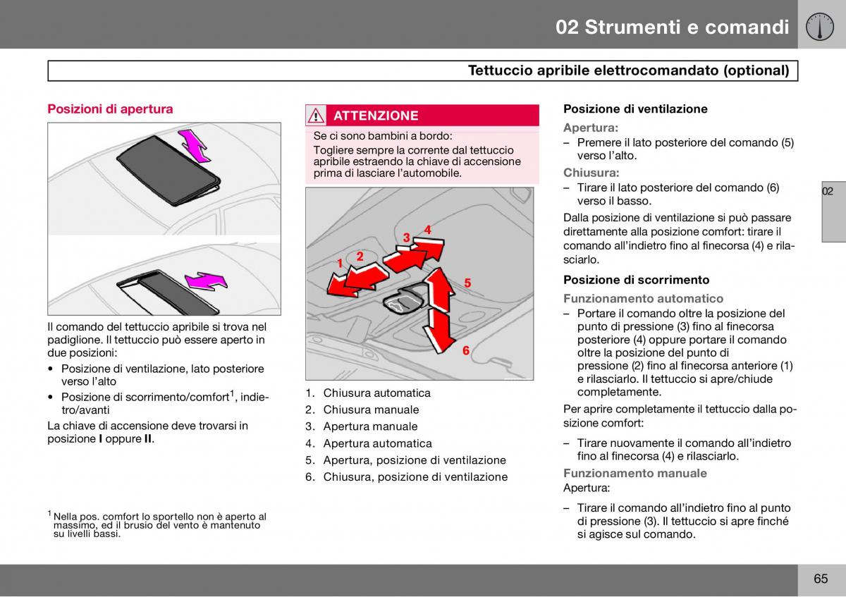 Volvo S60 I 1 manuale del proprietario / page 66