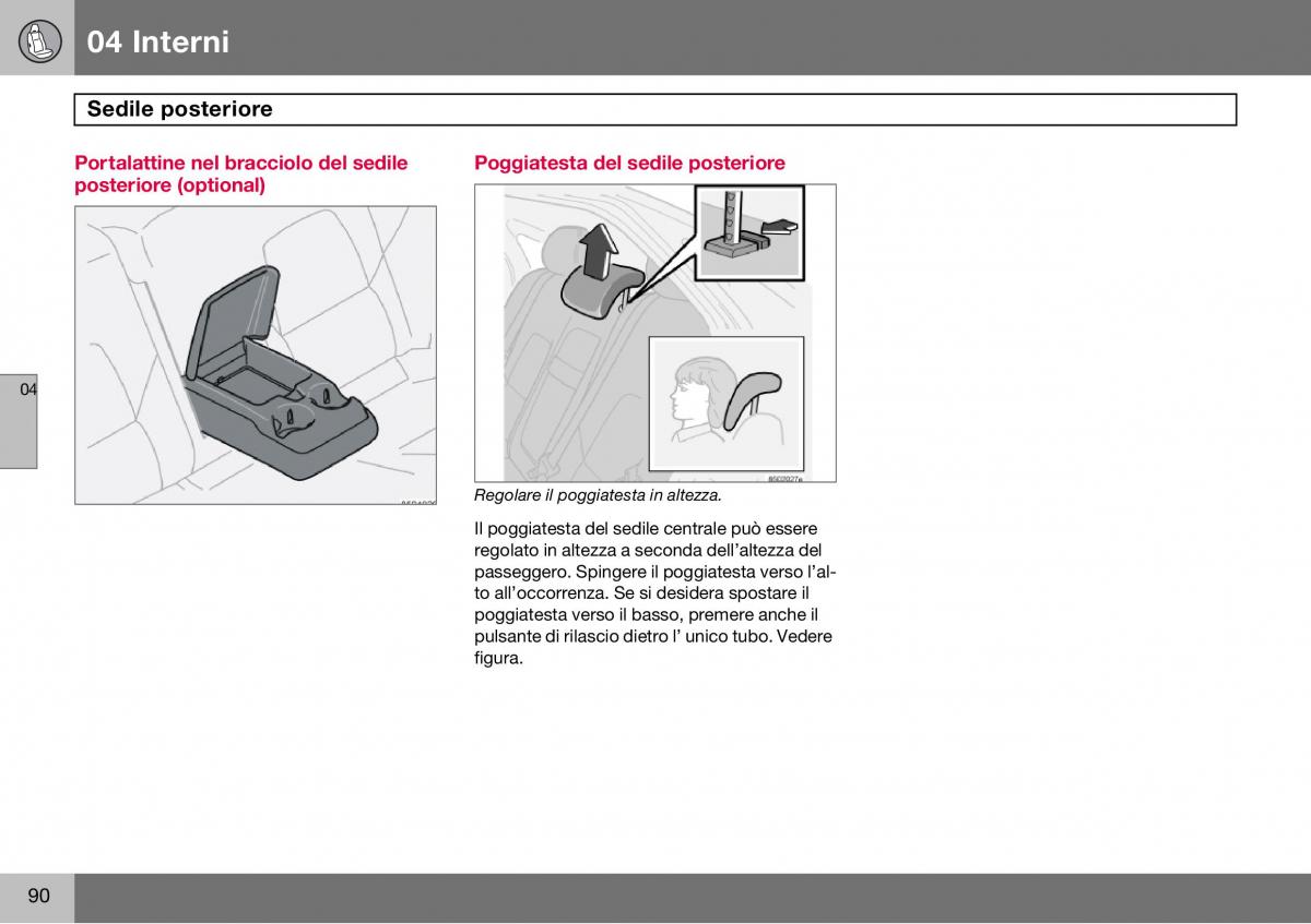 Volvo S60 I 1 manuale del proprietario / page 91