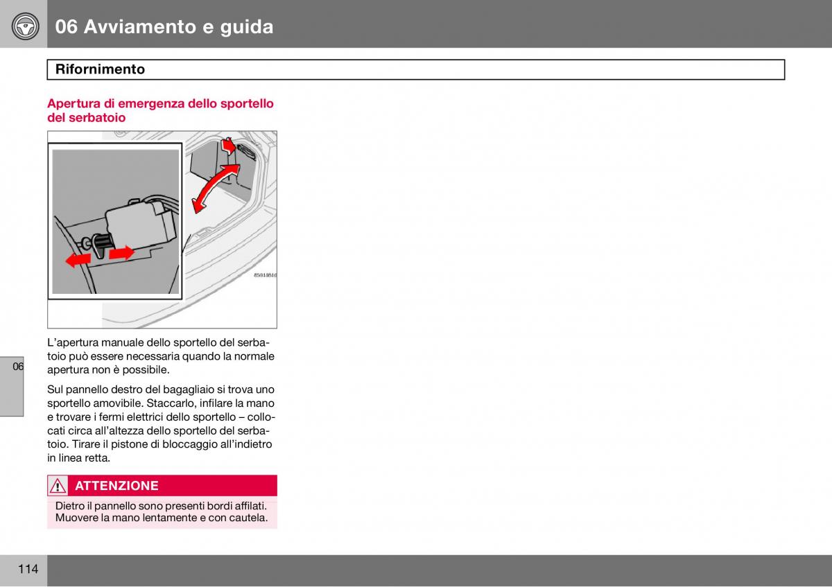 Volvo S60 I 1 manuale del proprietario / page 115