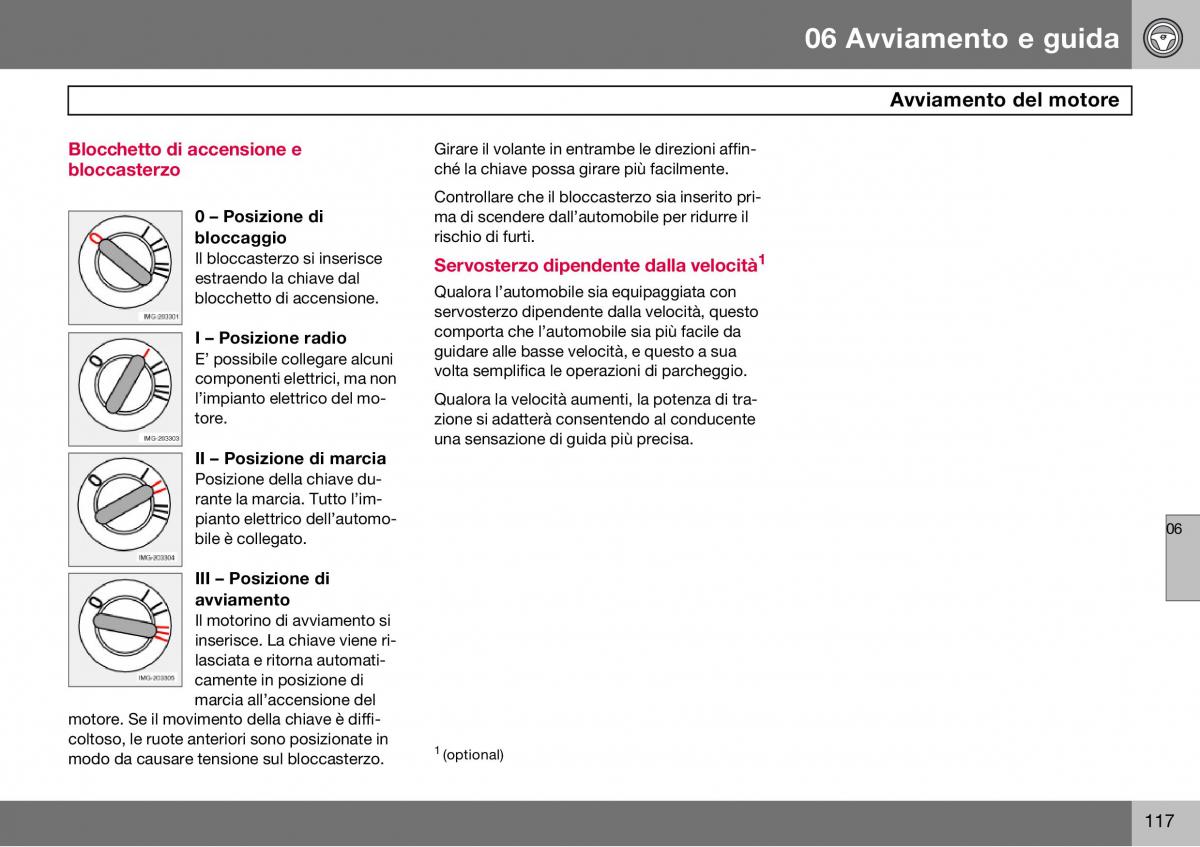 Volvo S60 I 1 manuale del proprietario / page 118