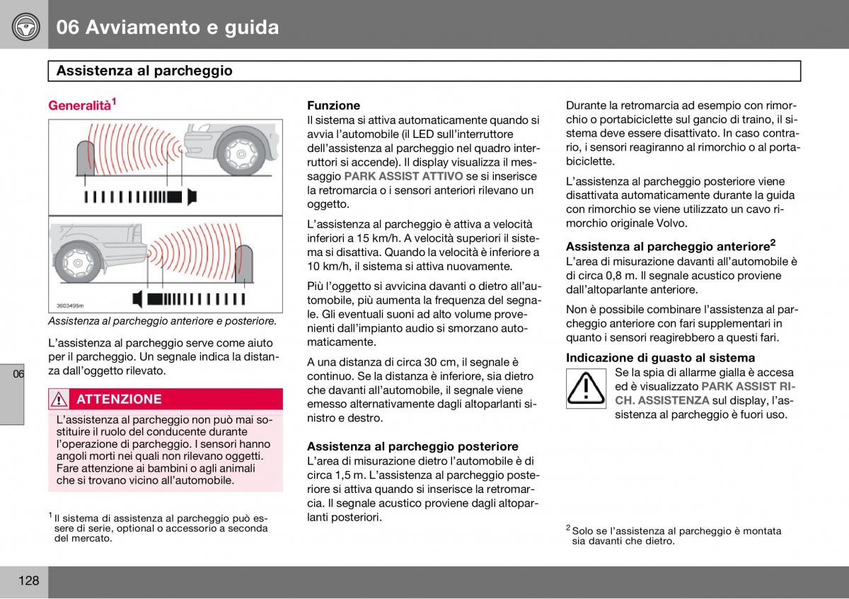 Volvo S60 I 1 manuale del proprietario / page 129