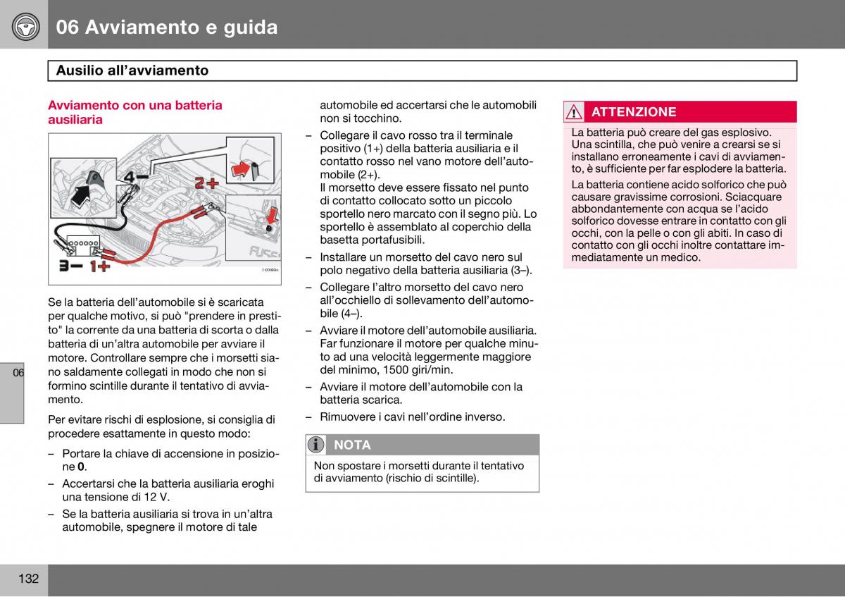 Volvo S60 I 1 manuale del proprietario / page 133