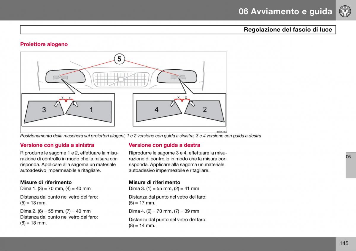 Volvo S60 I 1 manuale del proprietario / page 146