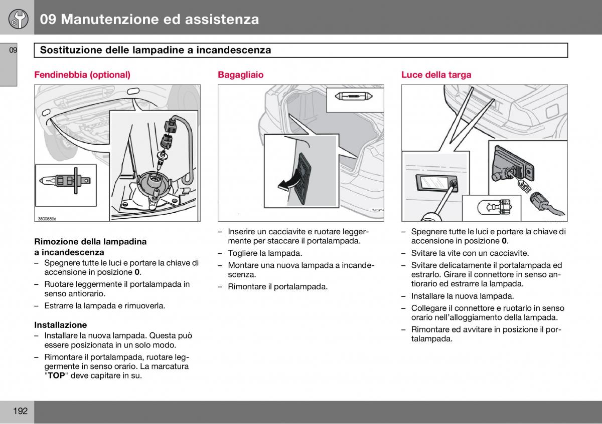 Volvo S60 I 1 manuale del proprietario / page 193