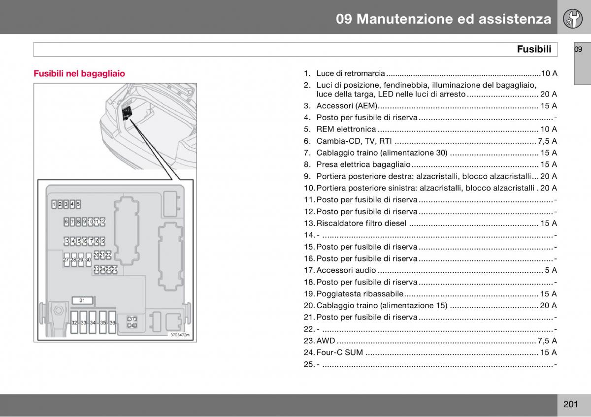 Volvo S60 I 1 manuale del proprietario / page 202