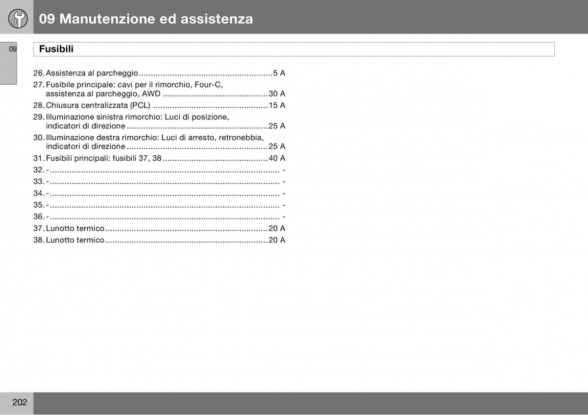 Volvo S60 I 1 manuale del proprietario / page 203