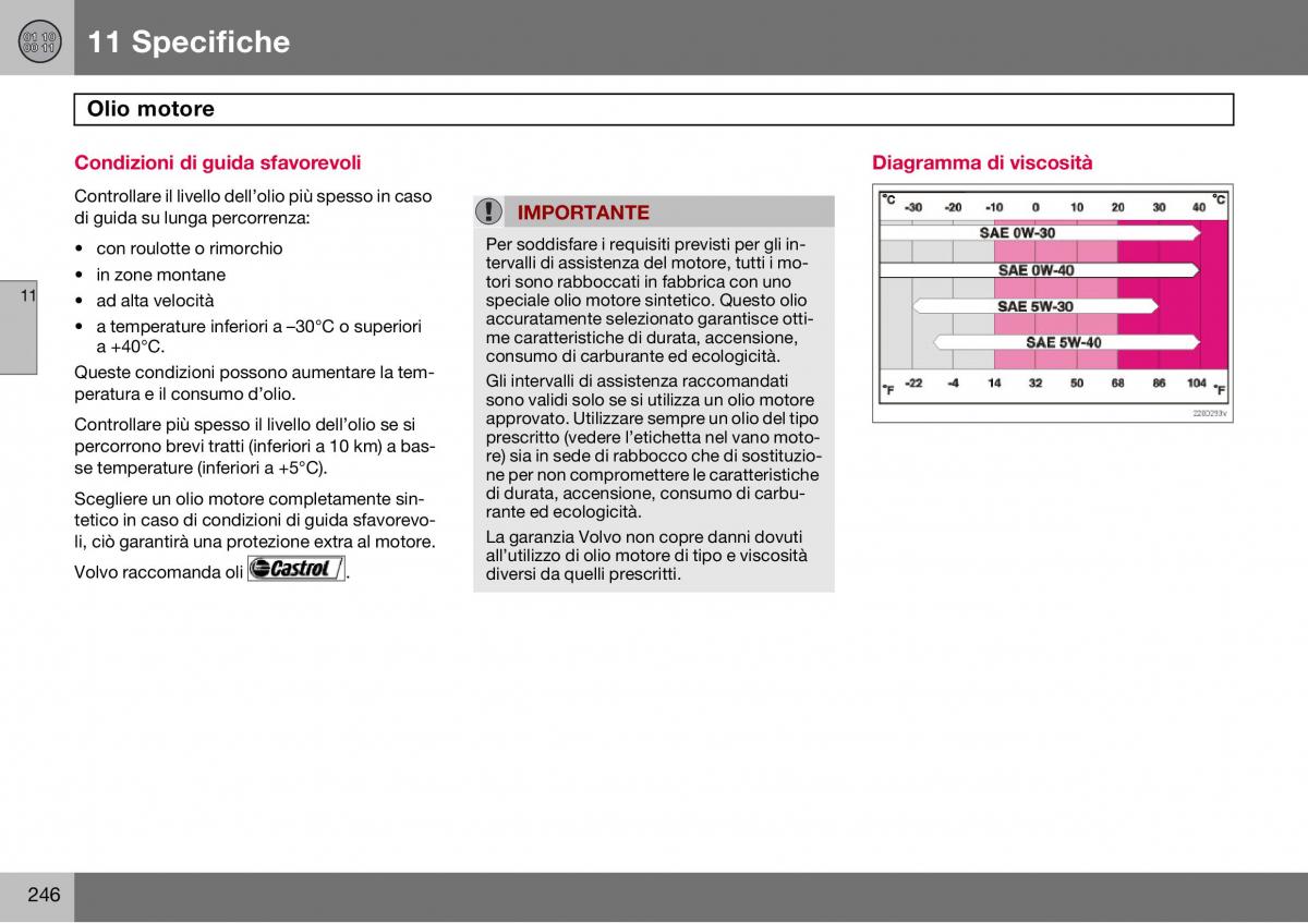 Volvo S60 I 1 manuale del proprietario / page 247