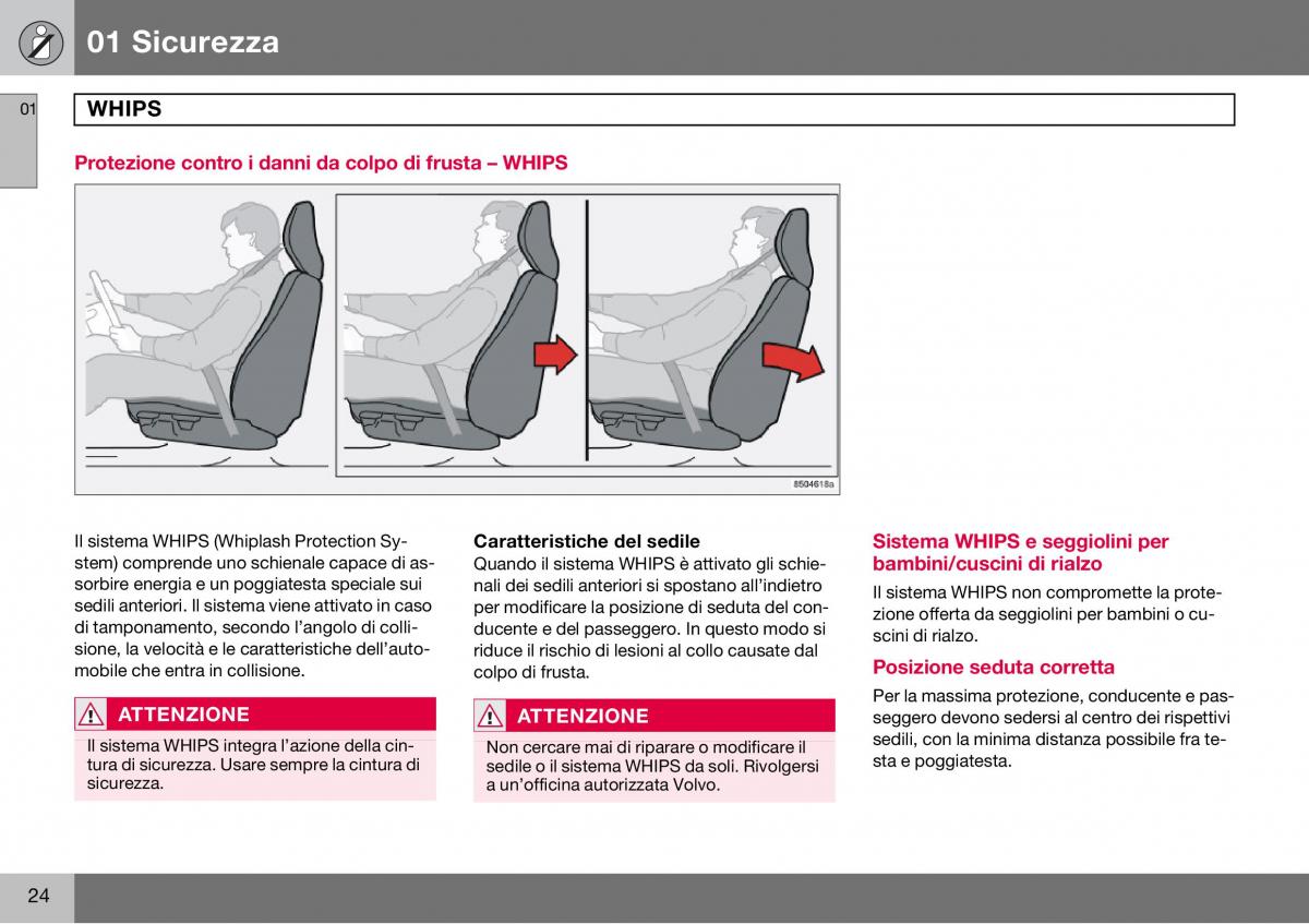 Volvo S60 I 1 manuale del proprietario / page 25