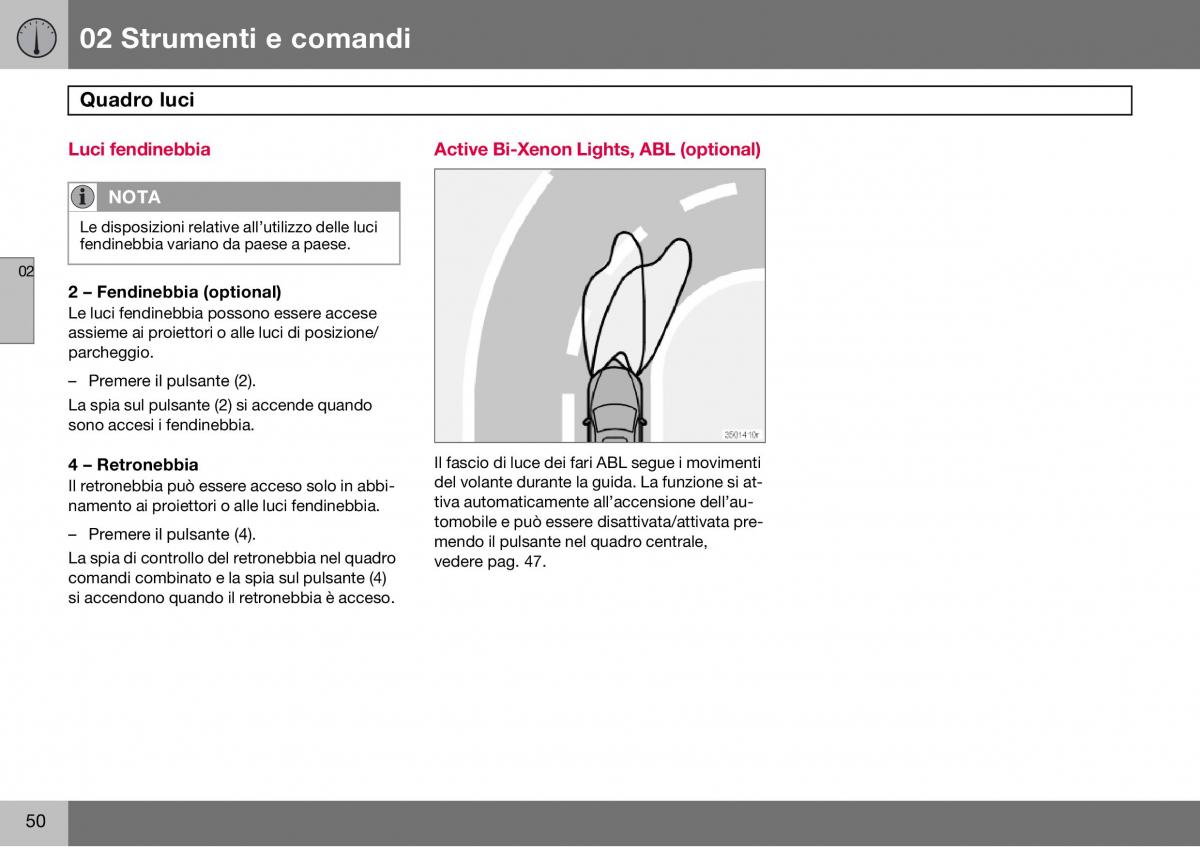 Volvo S60 I 1 manuale del proprietario / page 51