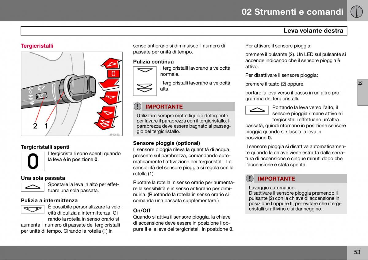 Volvo S60 I 1 manuale del proprietario / page 54