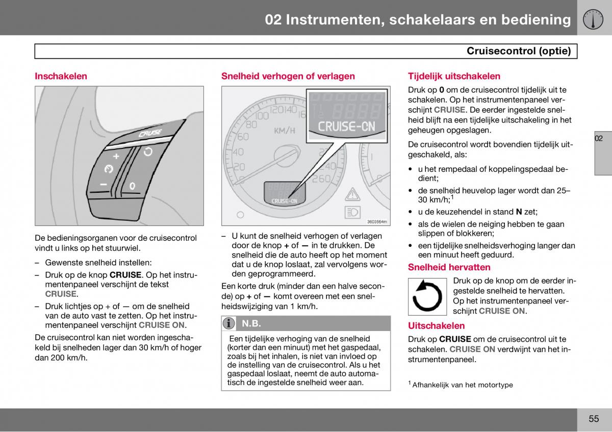 Volvo S60 I 1 handleiding / page 56