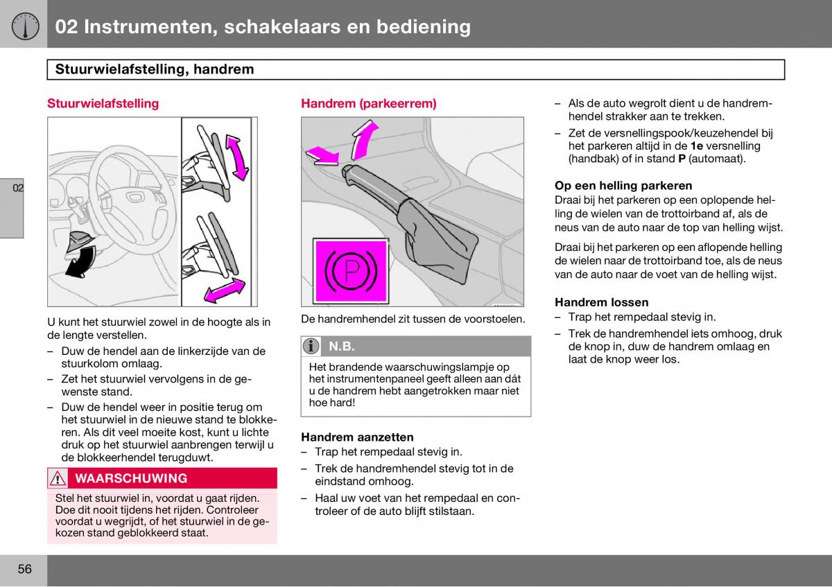 Volvo S60 I 1 handleiding / page 57