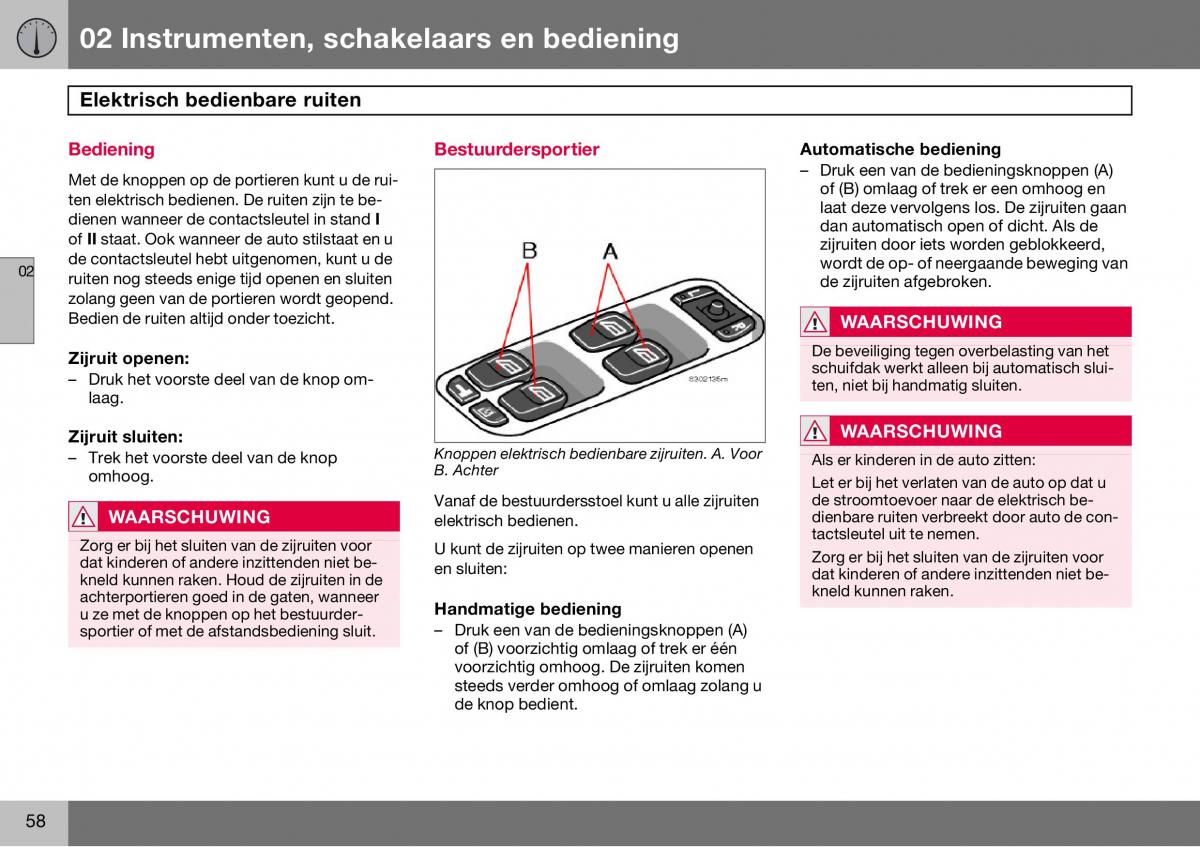 Volvo S60 I 1 handleiding / page 59