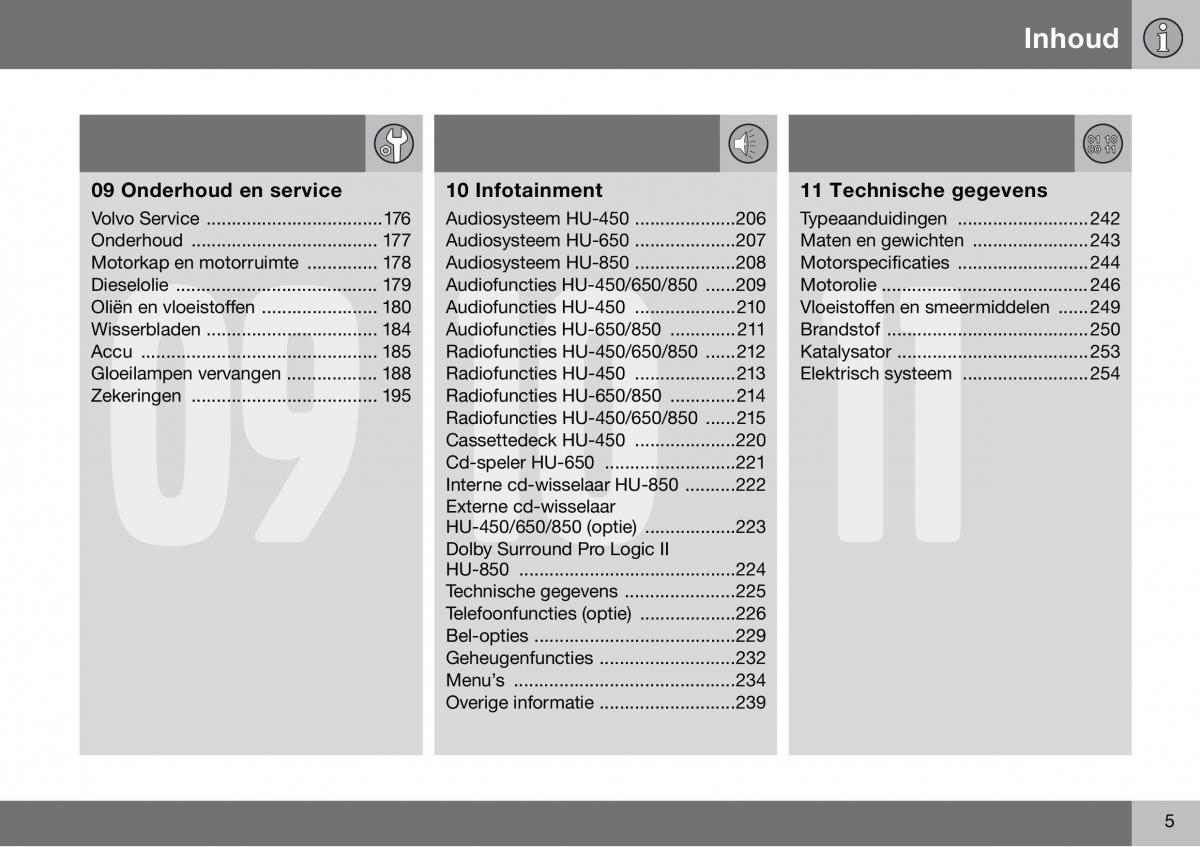 Volvo S60 I 1 handleiding / page 6