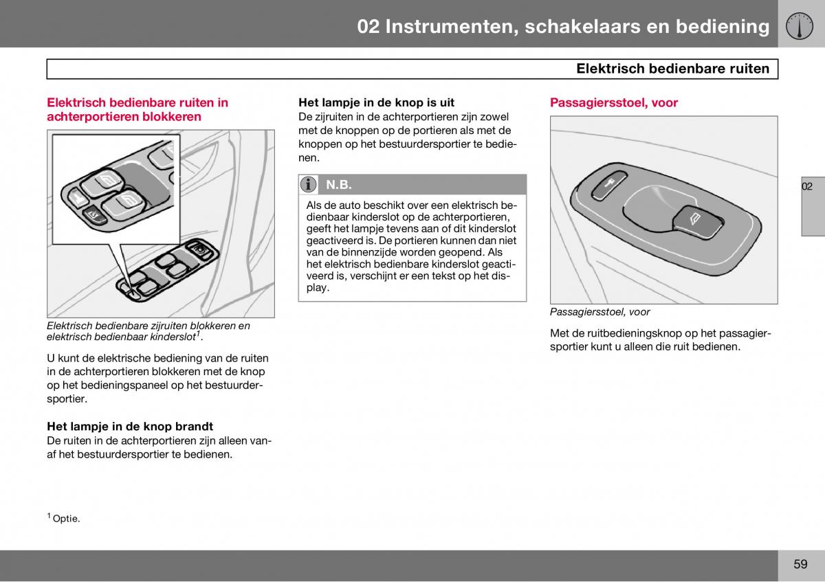 Volvo S60 I 1 handleiding / page 60